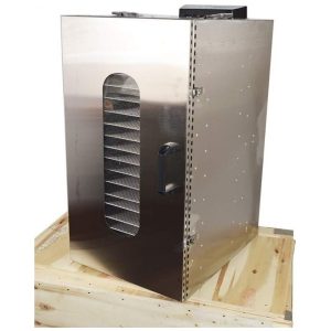 Desidratador de Alimentos Profissional com 20 Bandejas em Aço Inoxidável 110V 1200W TECHTONGDA