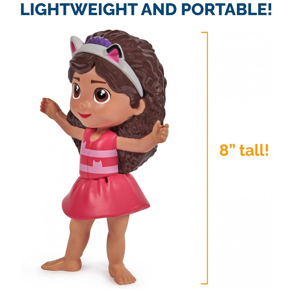 Brinquedo de Piscina Gabby Floatin Figures da Casa de Bonecas da Gabby da SwimWays, Acessórios de Piscina para Crianças, Brinquedos Aquáticos, Festa d - Imagem 4