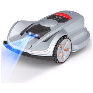 Cortador de Gramado Robô SUNSEEKER X7 Cinza - Sem Fio Visão AI+RTK Até 3000 m² Tração AWD Altura Flutuante 10 cm