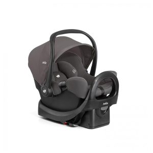 Assento de Carro Infantil Joie Rue Leve com Base Anti-Rebote Proteção Lateral contra Impactos Arnês de 5 Pontos e Cobertura UPF 50 para Recém-Nascido