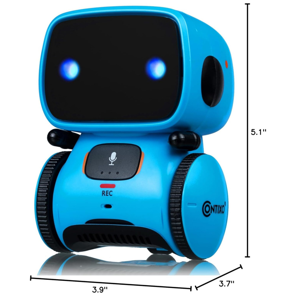 Robô Inteligente para Crianças Contixo R1 com Controle de Voz Dança Canto e Aprendizado. Ideal para Meninos e Meninas de 3 a 8 Anos. - Imagem 7