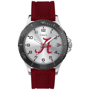 Relógio Masculino de Quartzo com Pulseira de Silicone TIMEX TRIBUTE TWZUALAMG Vermelho