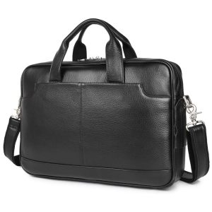 Augus Bolsa Pasta de Couro de Flor Integral para Laptop Impermeável