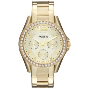 Relógio Feminino Analógico Quartzo FOSSIL ES3203 Dourado