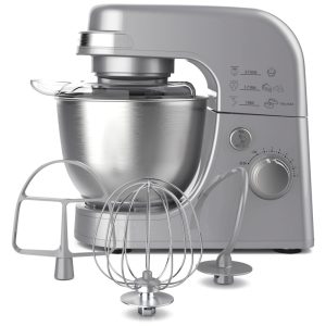 Batedeira Elétrica de Bancada 4 Litros 7 Velocidades em Aço Inoxidável 110V 300W Hamilton Beach Prata