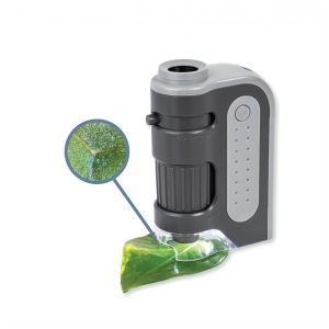 Microscópio de Bolso Iluminado por LED Carson MicroBrite Plus 60x 120x MM 300