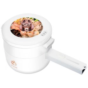 Panela Elétrica Multifuncional a Vapor 18 Litros com Revestimento Antiaderente 700W 110V Drizzle Branca