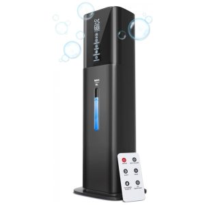 Umidificador Silencioso 8 Litros com Temporizador 3 Velocidades e Névoa Fria letme Preto