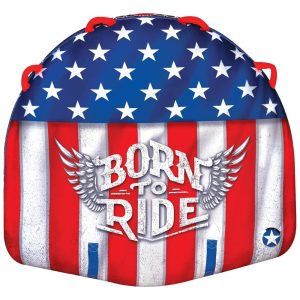 Boia Rebocável Inflável Para 2 Pessoas Resistente WOW SPORTS Vermelho