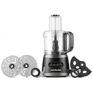 Processador de Alimentos para Até 7 Xícaras com Acessórios Nutribullet NBP50100 110V 450W Preto