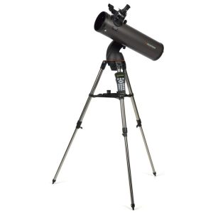Telescópio Computadorizado Celestron NexStar 130SLT: Compacto e Portátil. Design Óptico Refletor Newtoniano Tecnologia SkyAlign Controle Manual.
