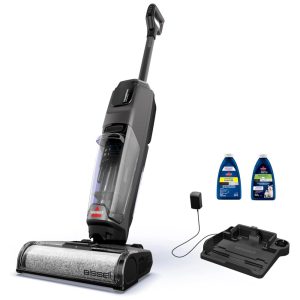 Aspirador de Pó sem Fio Úmido e Seco 2 em 1 Limpa e Seca 110V 700W Bissel 3882 Cinza