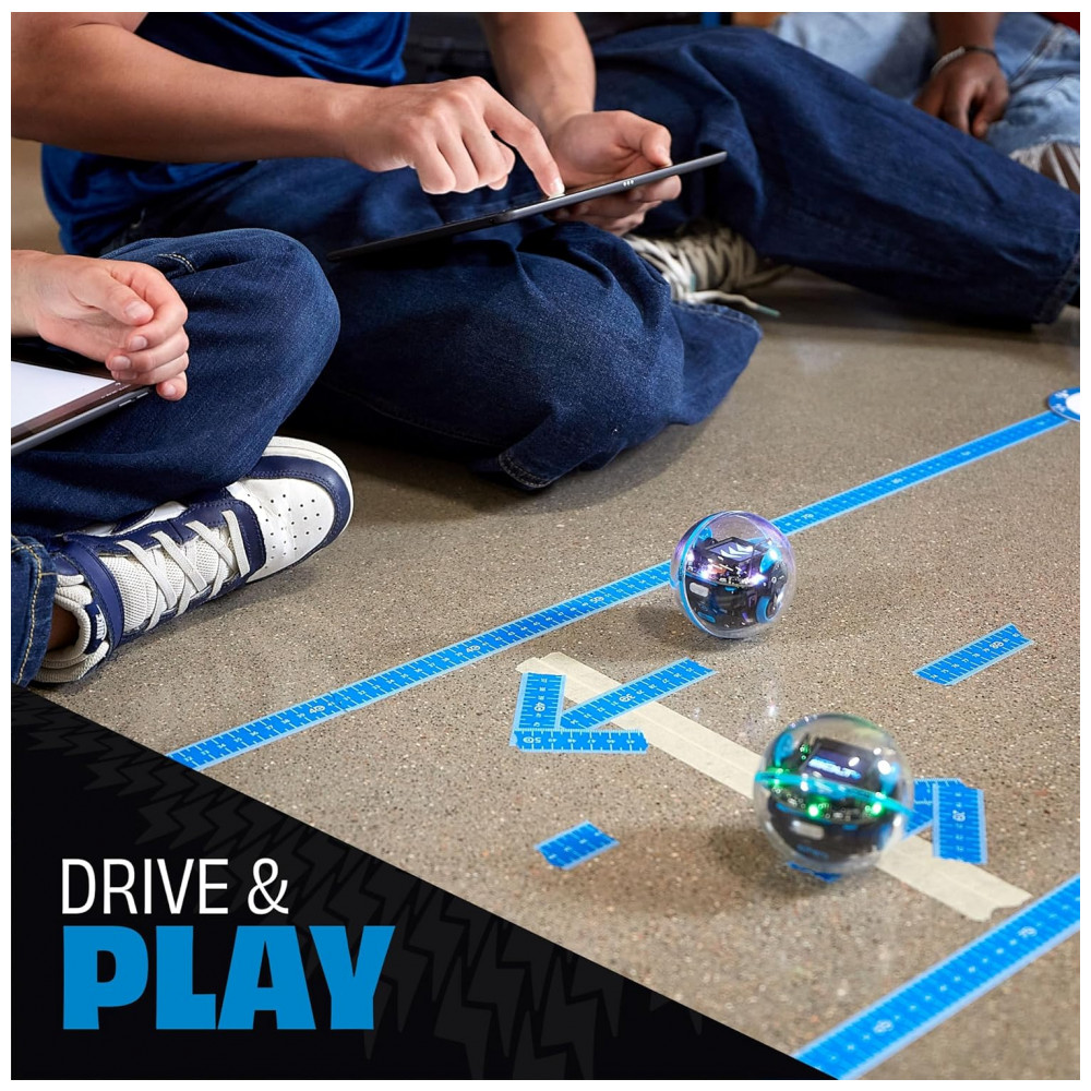 Robô Programável Sphero BOLT Bola Codificável Reciclável com LED 8x8, Sensores Avançados, Bluetooth e Programação Javascript - Resistente à Água - Imagem 5