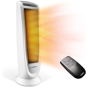 Aquecedor Elétrico Cerâmico com Controle Remoto 110V 1500W LASKO 5165 Branco