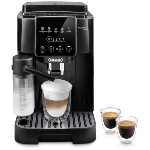 Máquina Automática de Café Expresso DeLonghi Magnifica Start com Espumador de Leite Automático Moedor Integrado 5 Receitas com Um Toque