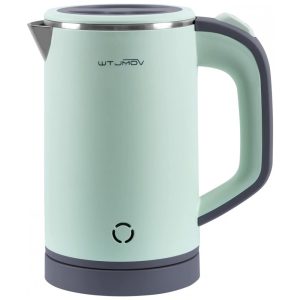 Chaleira Elétrica 08L com Desligamento Automático Aço Inoxidável 110V 600W WTJMOV Verde