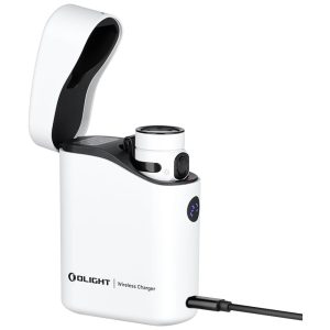 Lanterna OLIGHT Baton4 Edição Premium EDC com 1300 Lumens Caixa de Carregamento Tipo C Alimentada por Bateria Recarregável