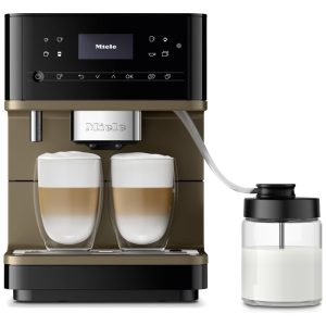 Máquina de Café Automática 18L com OneTouch Sistema Aromático 8 Perfis Individuais e Wi-fi 110V Miele CM6360 Preta