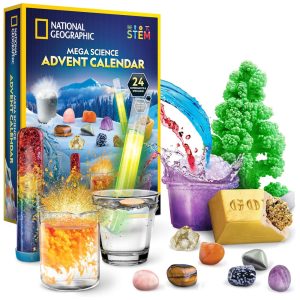 Calendário do Advento com 24 Experimentos Científicos Coleção NATIONAL GEOGRAPHIC