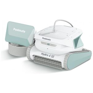 Robô Aspirador para Piscinas DEENO Poolmate Hydro 4 SE Limpeza com Cabo 150W Filtração Ultrafina 180μm Escalada de Paredes Modelo 2025 Voltagem 110V AC﻿