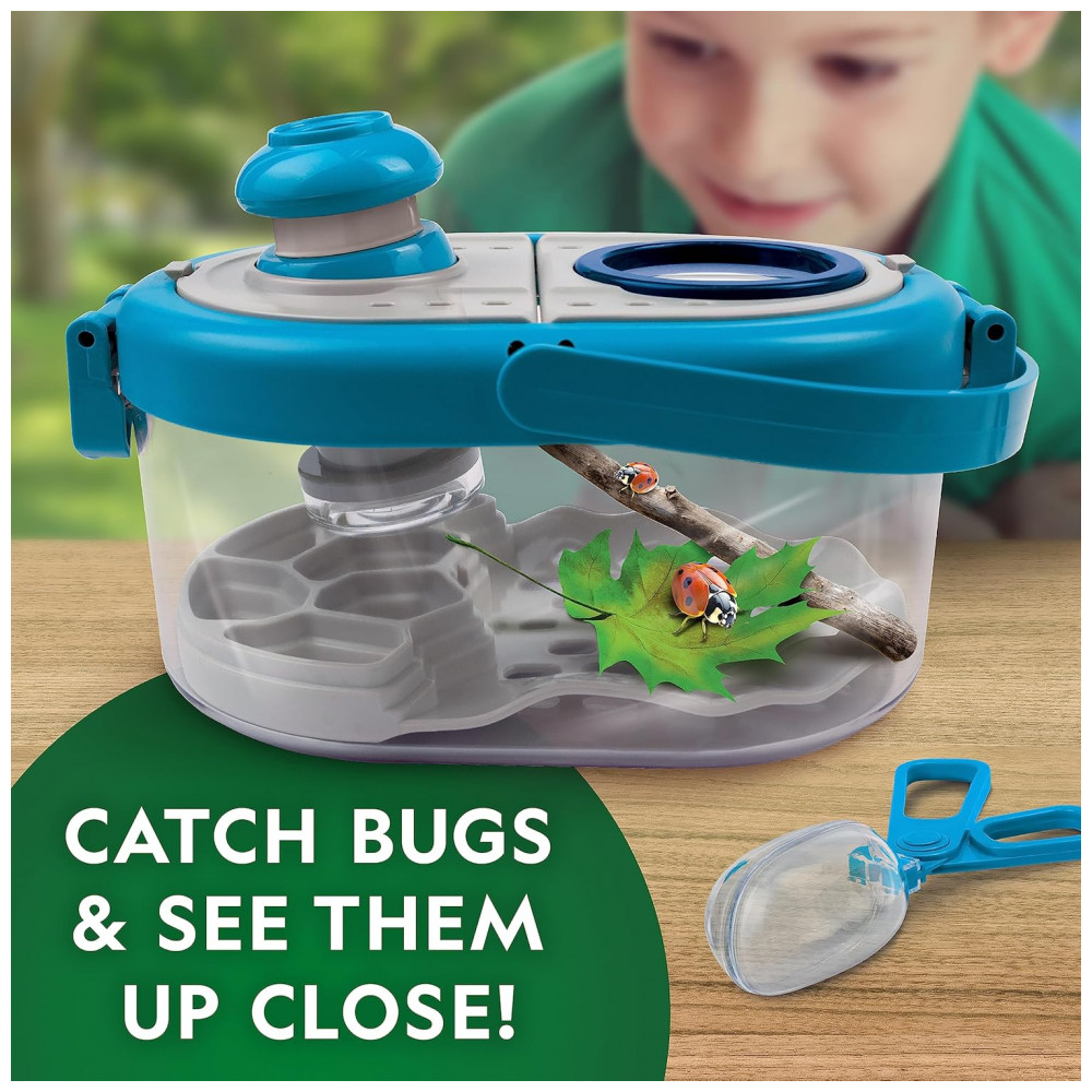 Kit de Exploração de Insetos – Habitats, Rede, Pinças, Aprendizagem STEM, Presente Educativo para Crianças, National Geographic - Imagem 2