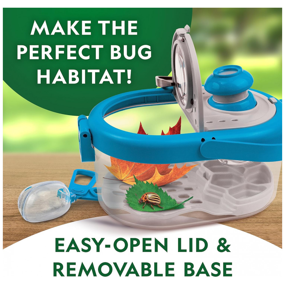 Kit de Exploração de Insetos – Habitats, Rede, Pinças, Aprendizagem STEM, Presente Educativo para Crianças, National Geographic - Imagem 3