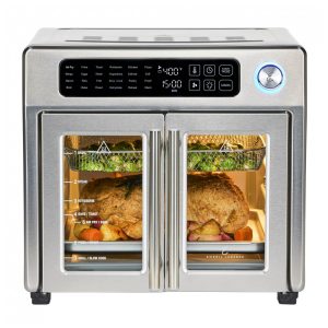 Forno Elétrico de Bancada 26 Litros com 3 Bandejas e Controle de Temperatura 110V 1700W  Emeril Lagasse Prata