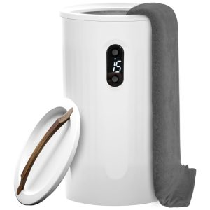 Aquecedor de Toalha Elétrico 20L para Toalhas de Spa Cobertores e Roupões de Banho com Display LED 110V Bartnelli BTW-770 Branco