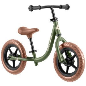 Bicicleta sem Pedal para Crianças de 2 a 5 Anos com Pneus sem Ar Retrospec Verde Escuro