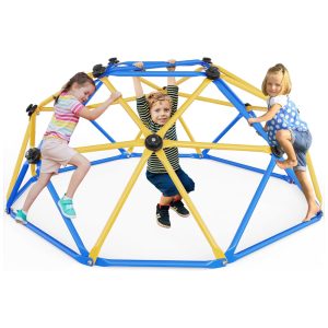 Domo de Escalada Escalador Geométrico de 183m para Crianças Ginásio de Selva Interno e Externo para Crianças com Capacidade de 272kgHapsor