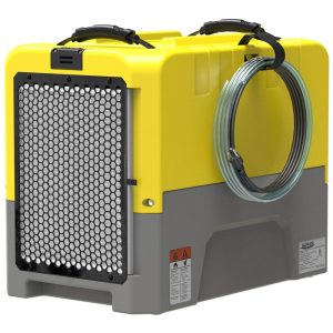 Desumidificador Profissional com Mangueira de Drenagem de Bomba para Locais de Trabalho ALORAIR 180 PPD Amarelo