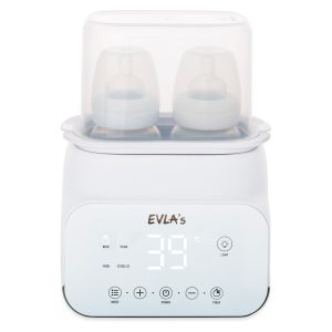 Elvas Aquecedor de Mamadeira Aquece e Esteriliza Tamanho Padrão Branco