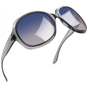 Óculos de Sol Feminino com Proteção UV Joopin B15 Cinza Claro