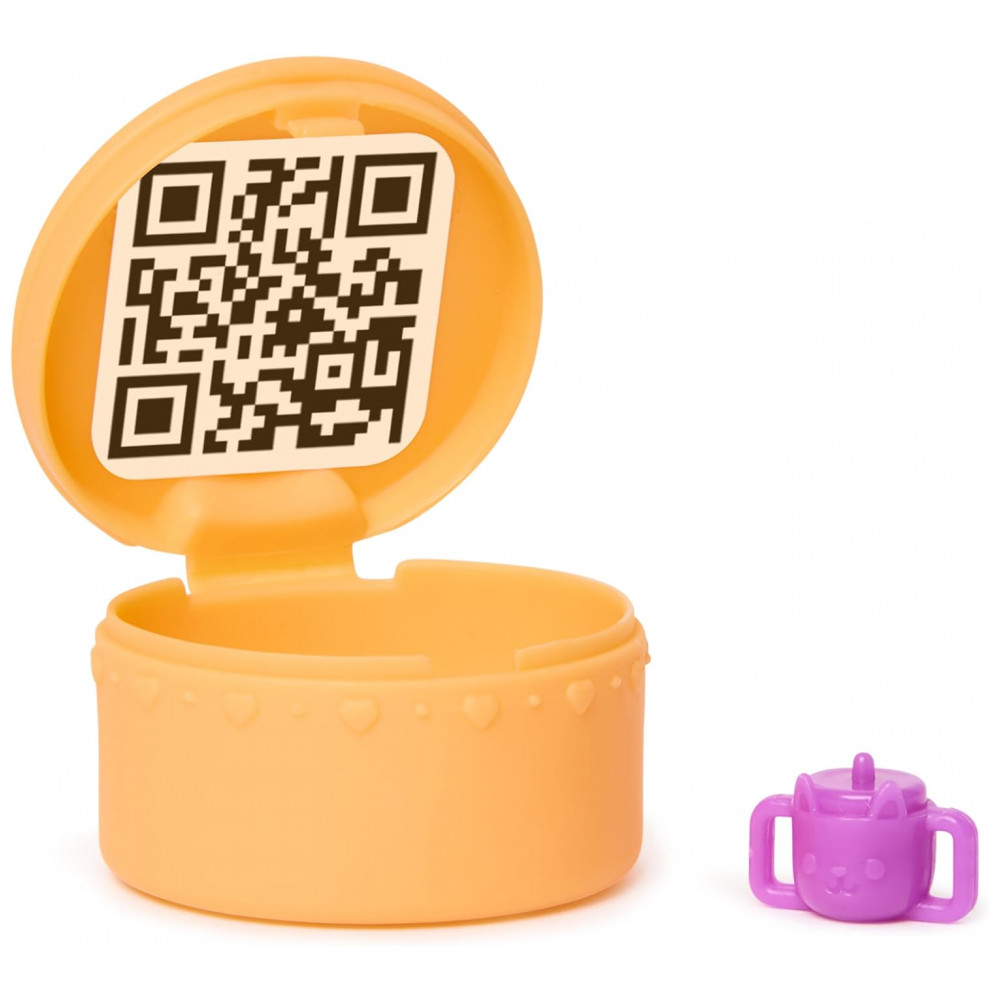 Playset Gabby's Dollhouse Kitty Care Ear Purrfect Playroom com 17 Peças e 4 Figuras de Brinquedo - Móveis e Acessórios de Boneca - Imagem 4