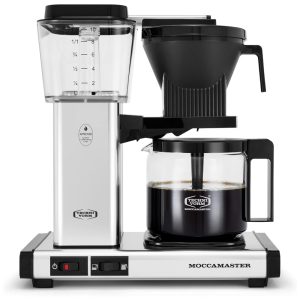 Cafeteira Elétrica Capacidade 1.1L Polida 110v TECHNIVORM MOCCAMASTER 53941 Prateado