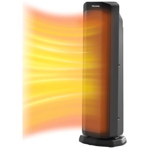 Aquecedor Elétrico com Termostato Programável e Controle Remoto 110V 1500W Pelonis Preto