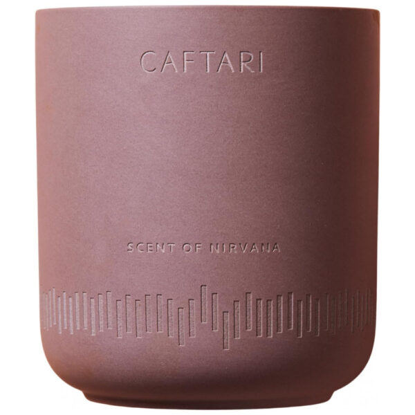 Vela de Aromaterapia de Luxo CAFTARI Oudh, Cedro e Patchouli - Queima por 60 Horas com Cera de Coco e Soja Limpa, Vegana - Presente Ideal para Alívio