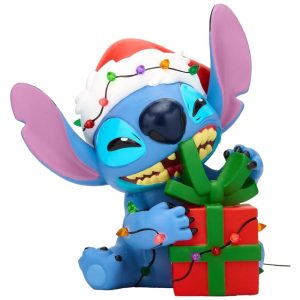 Topo de Árvore de Natal Hallmark Disney Lilo & Stitch Luzes Resina Colorida 203x19x133 cm Exclusivo BoxLunch