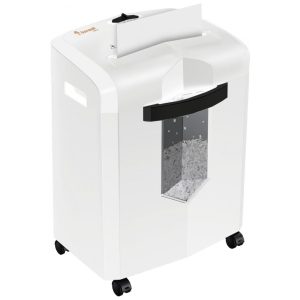 Triturador Bonsaii Micro Cut Portátil com Alça Conveniente Tritura até 12 Folhas Nível de Segurança P4 60 Minutos Contínuos Cartão de Crédito