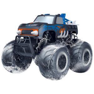 Monstro Truck Pickup 116 à Prova d'Água - Carro RC Anfíbio Controle Remoto - Todoterreno 4WD para Crianças de 4 a 12 AnosThreeking