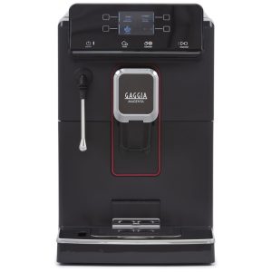Máquina de Café Expresso 17L Super Automática com Vaporizador de Leite e Tanque Removível 110V 1400W Gaggia Magenta Plus Preta