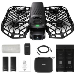 HOVERAir X1 PRO - Câmera de Ação 4K com Drone Dobrável 10 Modos de Voo Automático Velocidade de 42 KMH Capture Momentos Incríveis!