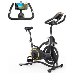 Bicicleta de exercício estacionária para equipamentos de exercício de ciclismo interno em casa com resistência