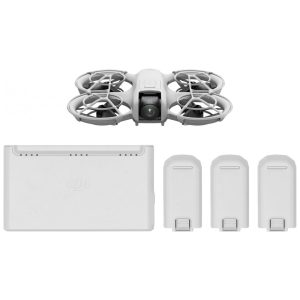 Combo DJI Neo ThreeBattery: Mini Drone com Câmera 4K UHD para Adultos 135g de Drone Autônomo que Segue Você Decolagem de Palma