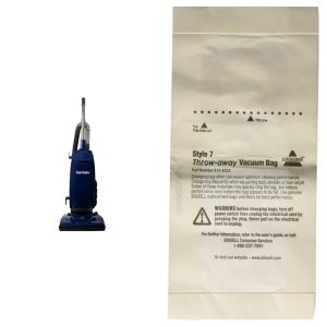 Aspirador de Pó Profissional Sanitaire com Saco de Substituição 110V Azul