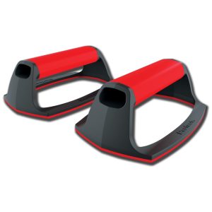 Barra de Apoio para Flexão Multifuncional e Ergonômica PERFECT FITNESS Vermelho