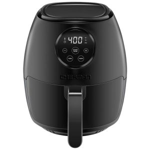 Fritadeira Elétrica AirFryer 36L com Painel Digital e Desligamento Automático 110V CHEFMAN Preta