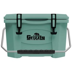 Cooler Térmico Portátil 20 Litros com Alça Grizzly G20 Verde Claro
