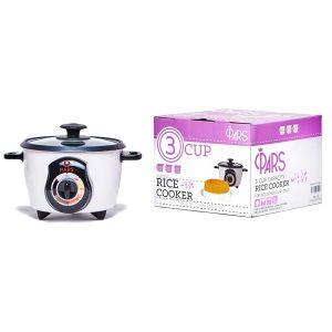 Pars Automatic Persian Rice Cooker Tahdig Rice Maker Perfect Rice Crust 3 Cup