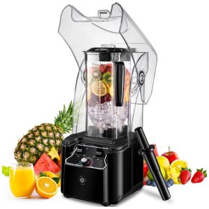 Liquidificador Profissional para Sucos 22 kW com Redução de Ruído 22 L 15 Velocidades Lâmina de Aço Inox 6 Pontas DurávelOliboni